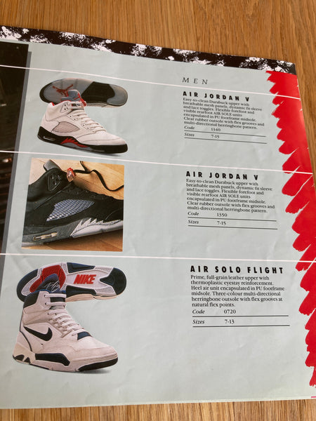 Footwear Spring 1990 Nike Air Catalogue/ Australia