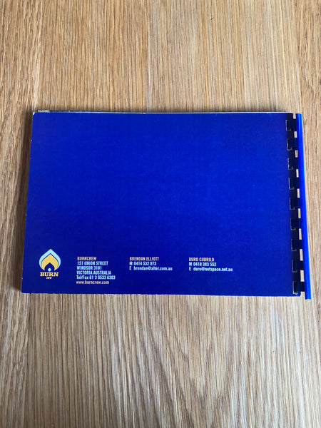 Nobody Creative Presents..Burn (Booklet)