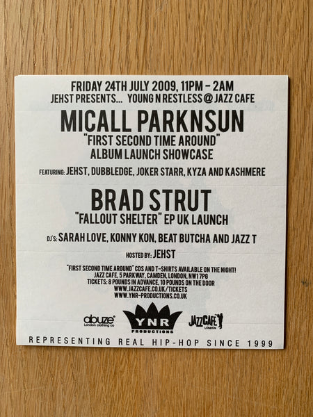 London Fallout Shelter Launch Sticker