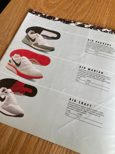 Footwear Spring 1990 Nike Air Catalogue/ Australia