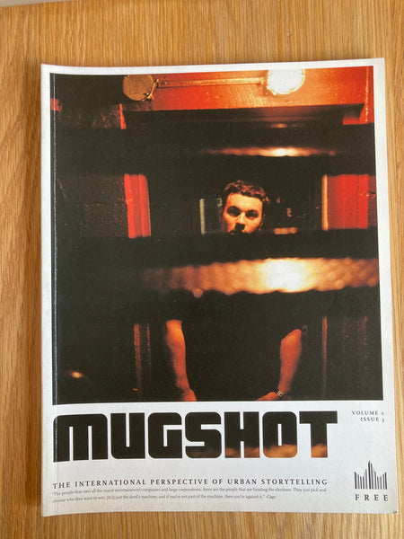 Mugshot Magazine Issue 3 2002. / Cage cover.
